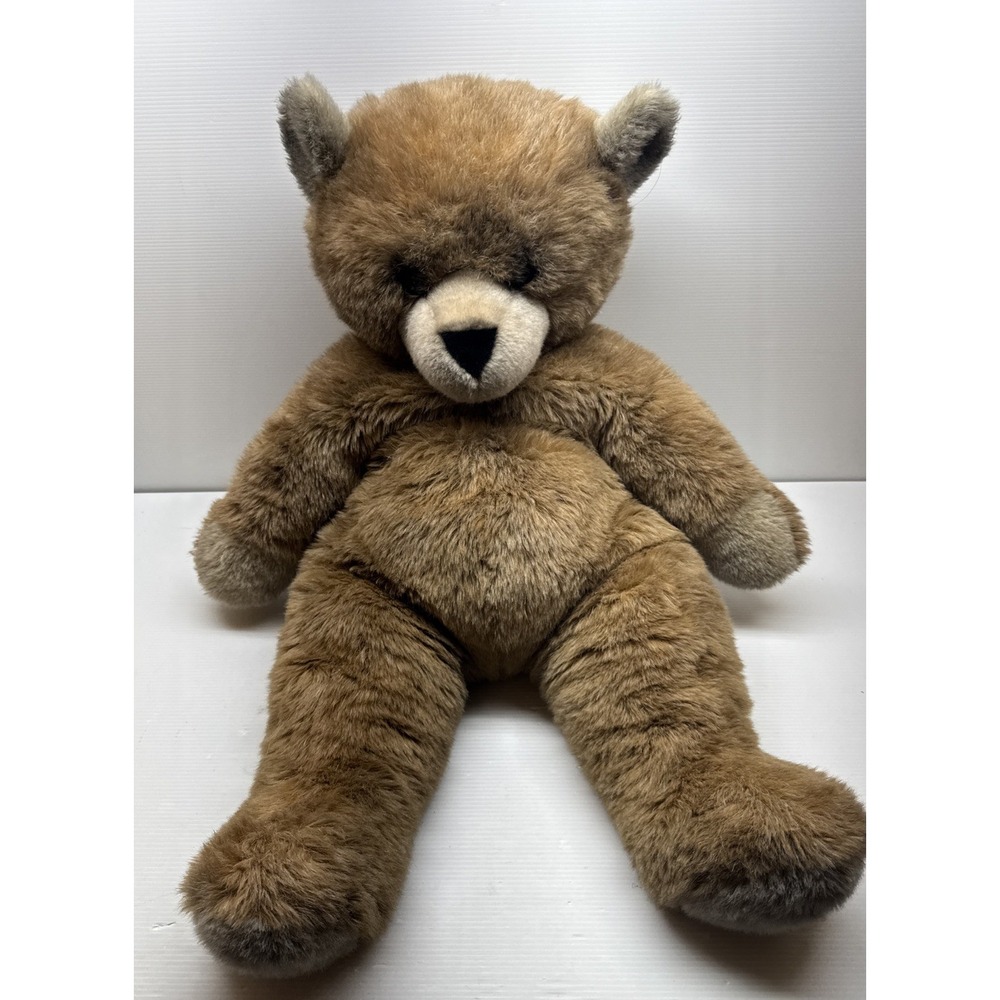 AVANTI APPLAUSE 1982 VINTAGE JUMBO Teddy Bear 30 inch Jockline Italy Designed